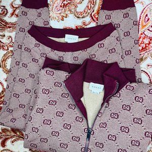 Gucci GG Zip Cardigan and Matching Pants